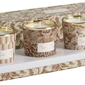 Conjunto de 3 velas perfumadas