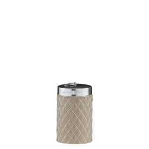 Caixa p/algodões taupe