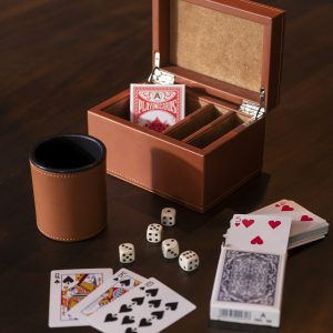 Caixa de Jogos Castanha