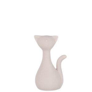 Gato rosa decorativo S
