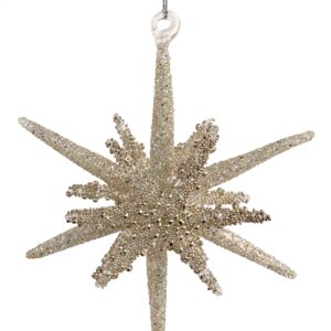 Estrela de 6 pontas com brilhantes