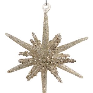 Estrela de 6 pontas com brilhantes