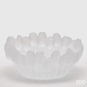 Vaso tulipano branco fosco