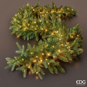 Grinalda de natal com luz