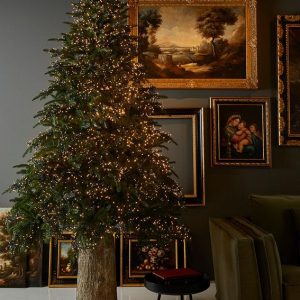 Pinheiro Argentato com 3000miniled