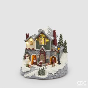 Deooração casa do Pai Natal