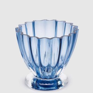 Vaso Azul em Vidro