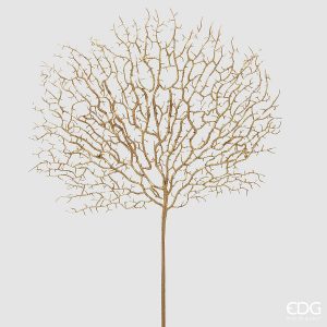 EDG CORALLO RAMO - RAMO CORAL DECORATIVO DOURADO 77CM