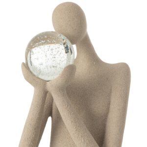 BUSTO DE HOMEM COM BOLA NA MÃO - JOLIPA