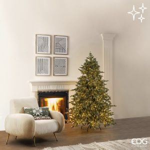 Árvore de Natal Pino Argentato com 3.000 MinILED