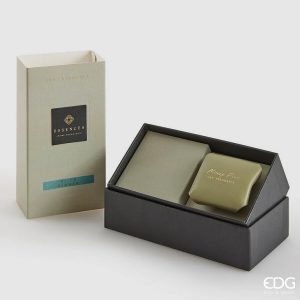 EDG Enzo De Gasperi | Ambientador para Carro em Couro - Olive Flower - 10 ml