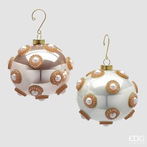 Bola Decorativa com Pérolas D-10 - EDG
