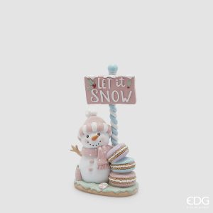 EDG Enzo De Gasper - Decoração Boneco de Neve Candy