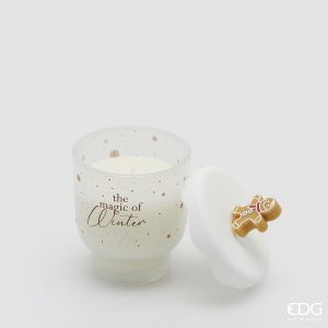 Vela Aromática EDG Boneco de Bolacha de Natal H14 D9