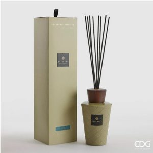 EDG Enzo De Gasperi | Difusor de Ambiente em Couro - Olive Flower - 1.000 ml