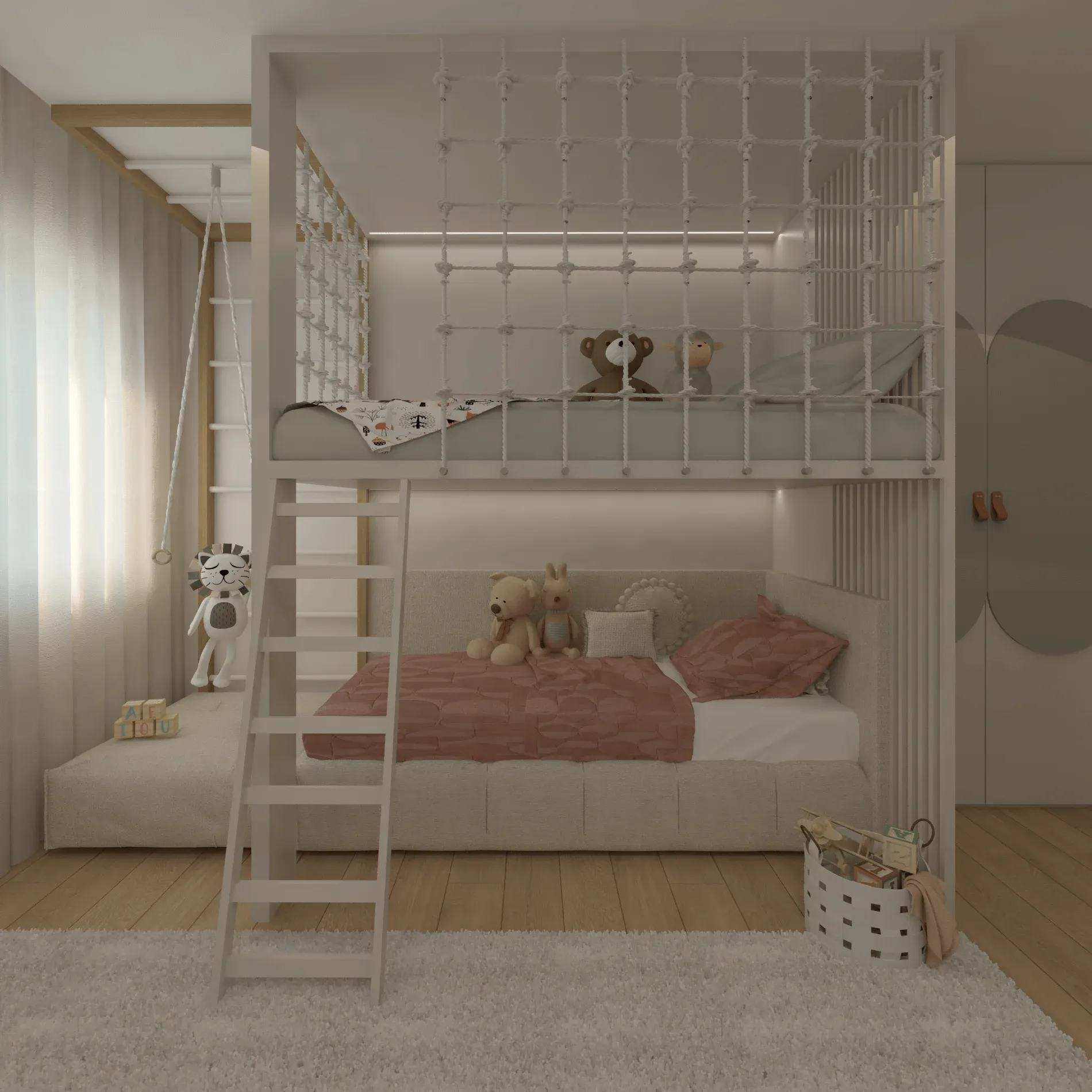 Design de interior para quarto de criança