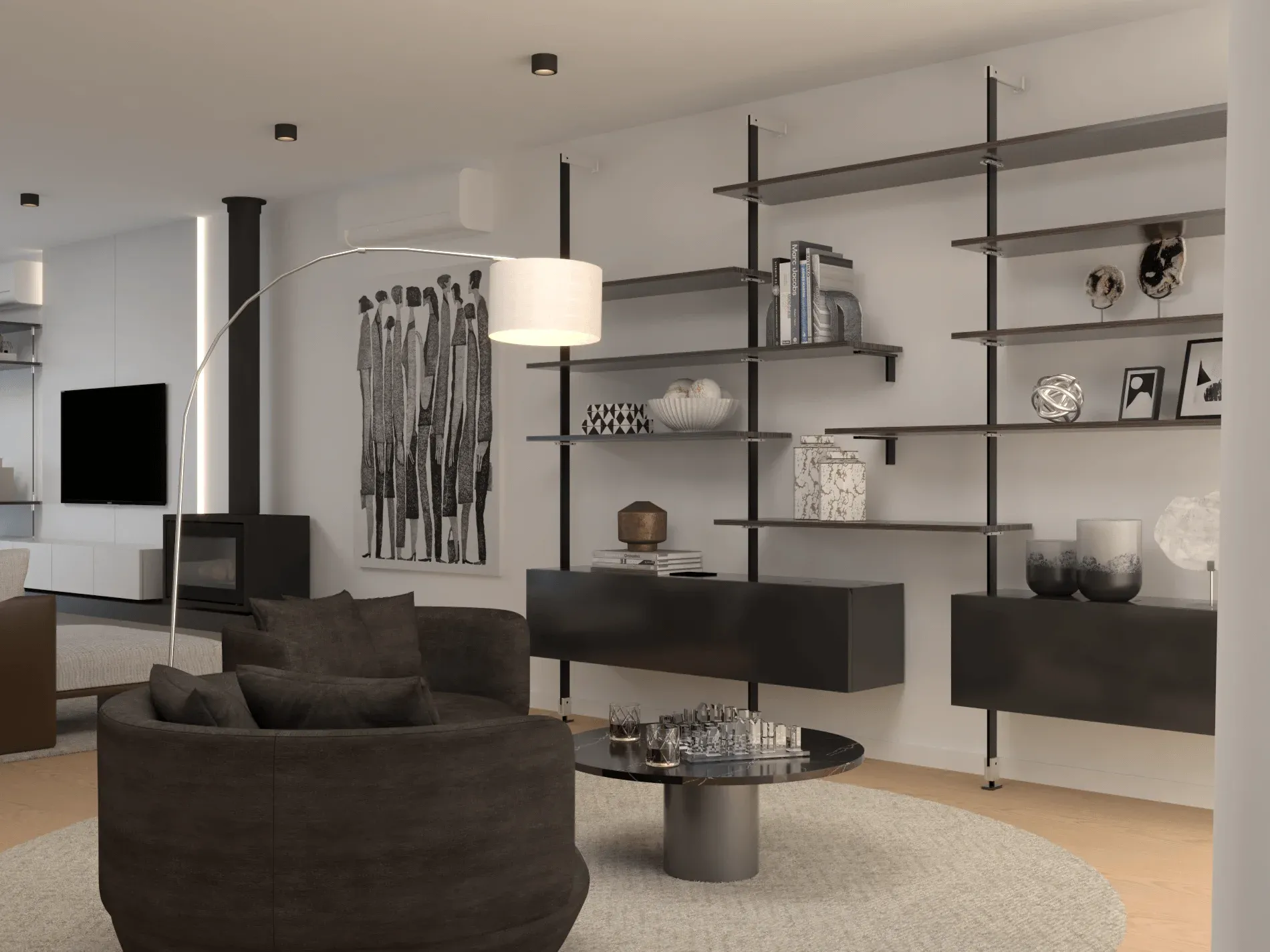 Projetos de decoração 3D e 2D