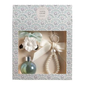 Pearly Festival Home Fragrância Difusor Set - Frosted Fir