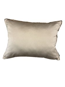 Almofada Acetinada Taupe - 35x60 cm
