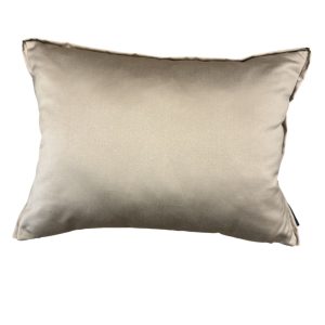 Almofada Acetinada Taupe – 35×60 cm