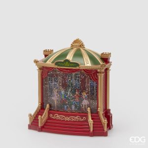 Decoro Teatro com LED e Música de Natal - EDG