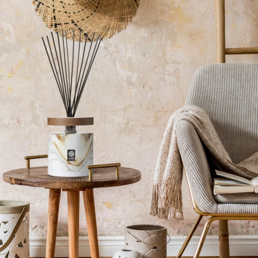 Decoração com papel de parede