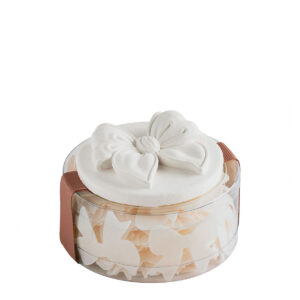Boîte de feuilles de savon Petits Nauds nude - Parfum Rose