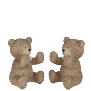 Suportes para Livros Teddy Castanho Claro