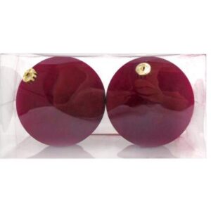Bolas de Natal - Veludo Bordaux 15cm