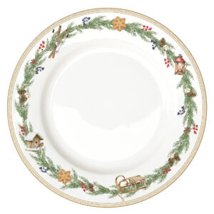 Conj. 6 Pratos Rasos White Forest Ø 26,5 cm - Easy Life